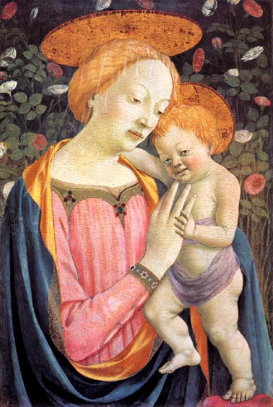 DOMENICO VENEZIANO Madonna and Child dfgw oil painting image